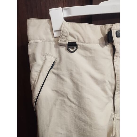 Turbine Performance Boardwear Mens Large Khaki Cargo Ski Snowboard Snow Pants - Picture 2 of 12